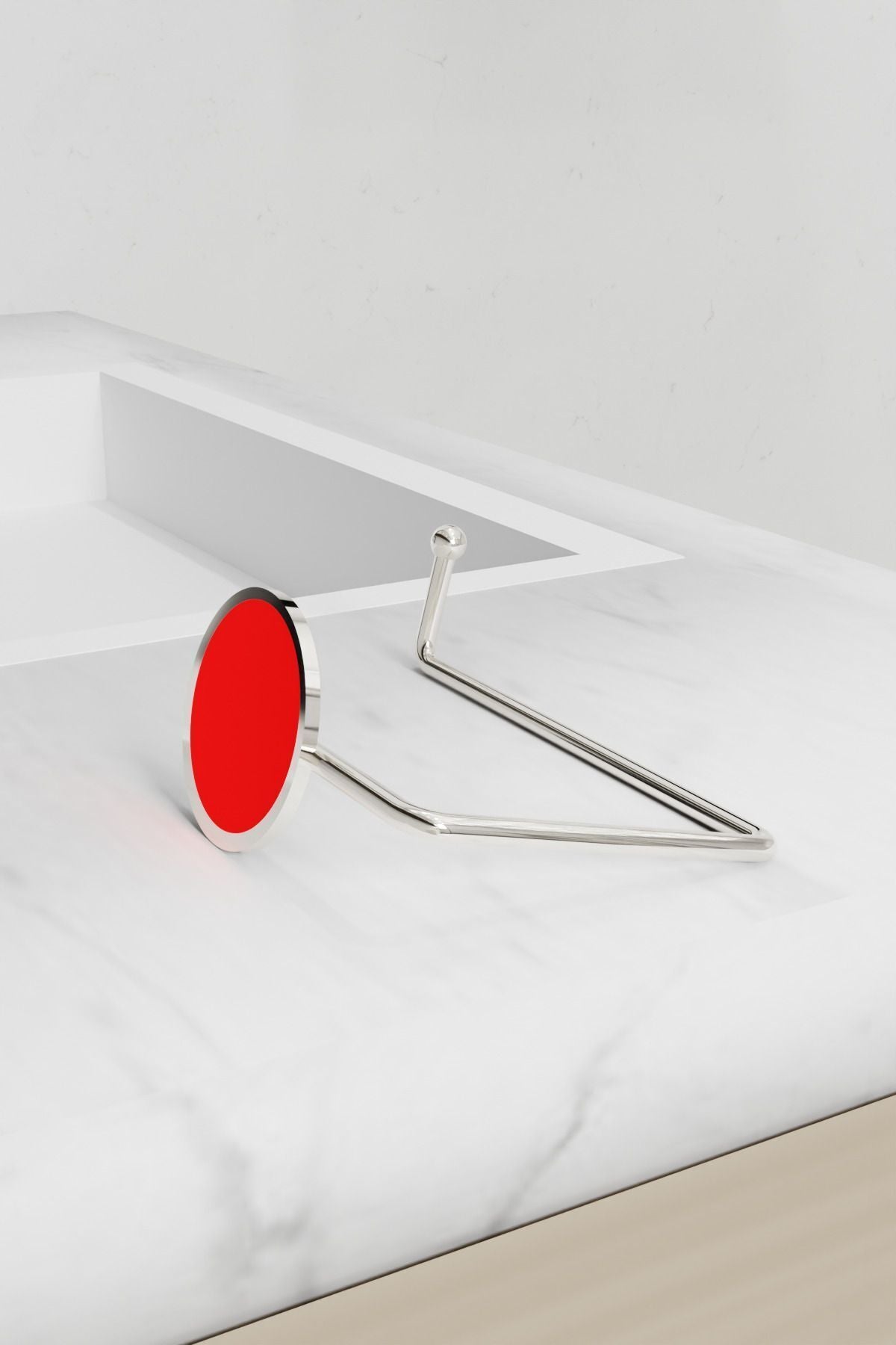 Gümüş Şıklığı ile Montaj Gerektirmeyen Tuvalet Kağıtlığı Ergonomik Tasarım Wc Kağıtlık Askısı