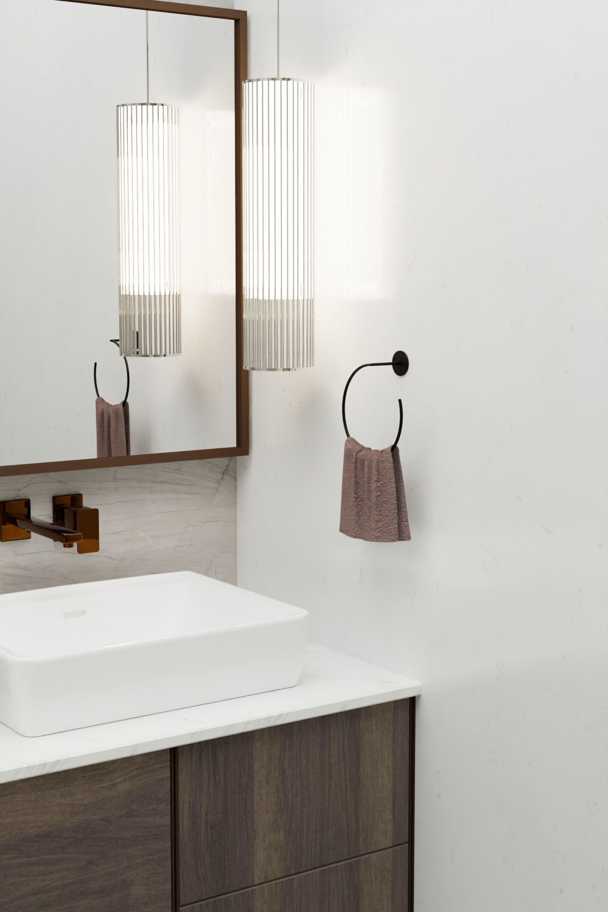Yakamoz Yapışkanlı Siyah Banyo Askısı Havluluk 15 cm Paslanmaz Metal Havlu Tutacağı, Şık Tasarım