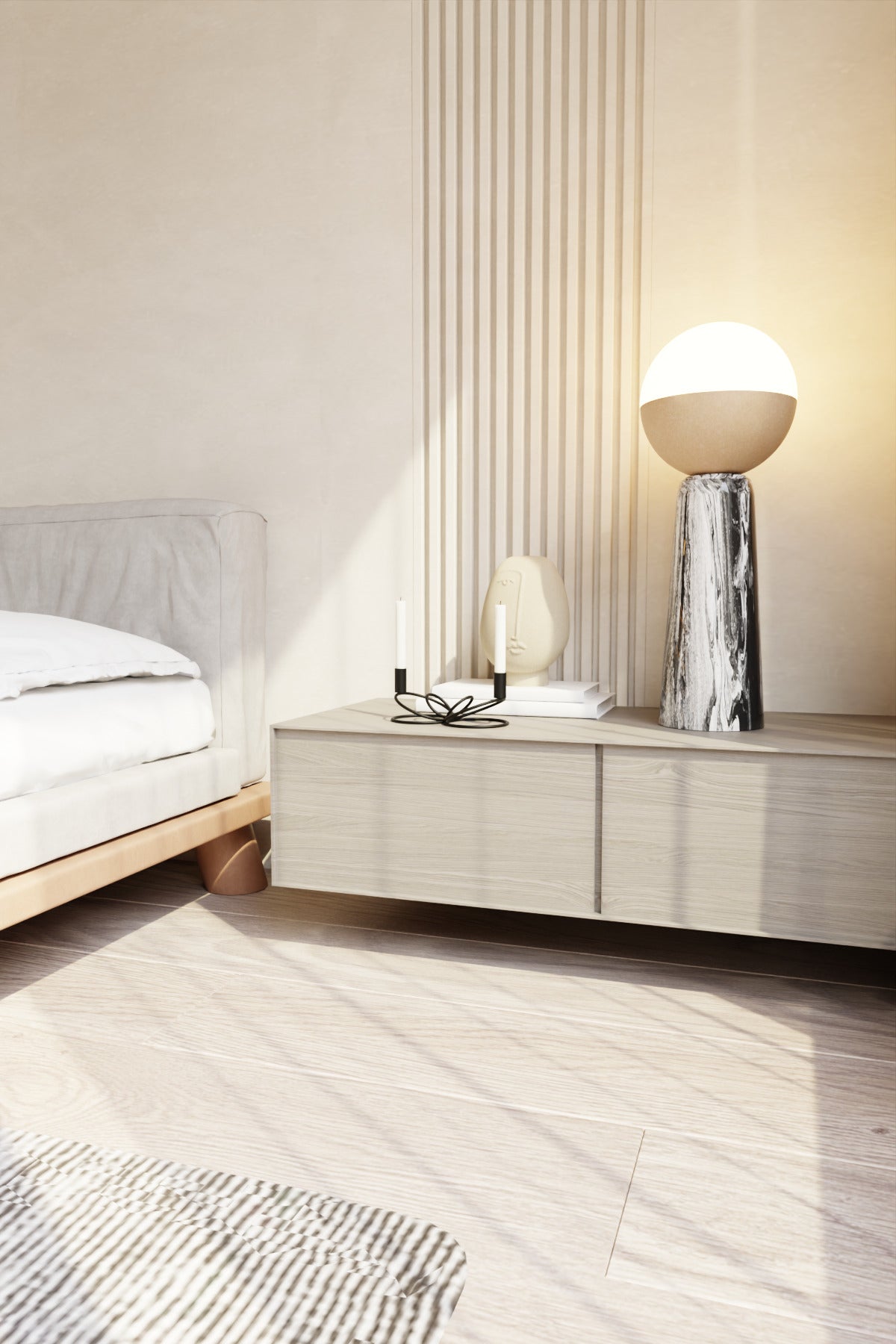 Şimal Model Modern Siyah Black Şamdan - Paslanmaz Metal Mumluk, Ev & Ofis Dekoru İçin Şık Tasarım